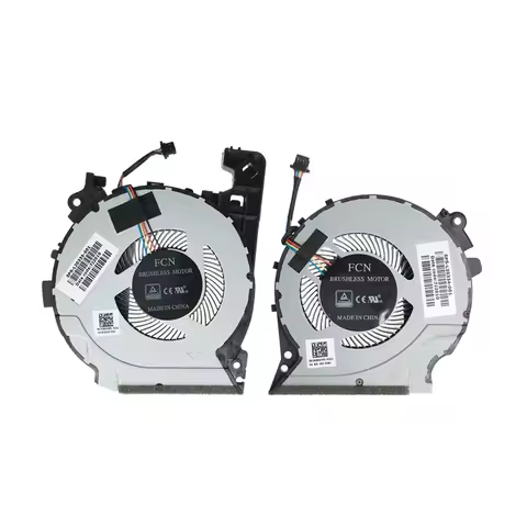 New CPU Cooling Fan L20335-001 GPU Cooler Fan L20334-001 Set for HP 15-CX 15T-CX 15-CX0068TX 15-CX00