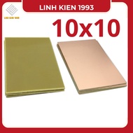 FR4 Single-Sided Printed Board – Prototyping Test PCB – Insulating, Fireproof Material, 1.6 mm Thick