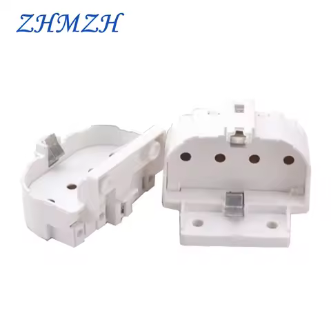 2pcs/Lot 2G11 Lamp Holders H Tube Dedicated Lamp Holder U-tube Flat Four-pin Lamp Bases For Connecti