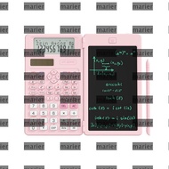 MARIER 82MS Scientific Calculator, 82MS 240 Function 2-Line Display Writing Tablet Math Calculator, 