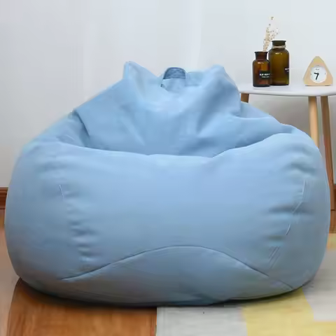 Sofa Bean Bag Soft Leisure Bean Bag Sofa Lazy Couch Bag ChairTatami Lazy Lounger Sofa Cover Large Be