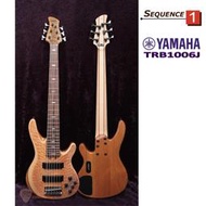 【爵士樂器】公司貨 山葉 YAMAHA TRB1006J 六弦 主動式 電貝斯 Natural