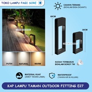 Outdoor Waterproof LED Garden Lamp Shade E27 Fitting