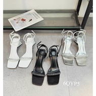 Big size triangle heel diamond strap Sandal, size 40-44