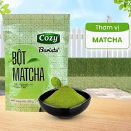 Bột MatCha Cozy Barista Hữu Cơ Túi 200g Bột Trà Xanh Công Nghệ Nghiền Không Sinh Nhiệt Tiêu Chuẩn Nh