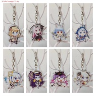KICKSLOUNGEL Hololive Key Chain Gift Toys Kawaii Cosplay Vtuber Gawr Gura Watson Amelia Hololive Key