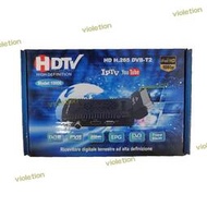 【免運】dvb-t2帶scart數位電視機頂盒h.265掃把頭scart頭電視接收器