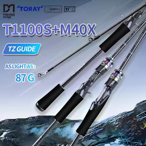 FISHINGFANS PERFORMER 2.0pro T1100S+M40X CARBON TITANIUM FRAME TZ GUIDE L ML M POWER SUPER LIGHT LUR