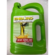 MINYAK HITAM ENDURO 10W30 MINERAL 3L ENGINE OIL (KANCIL,KELISA,KENALI,VIVA,MYVI 1.0)