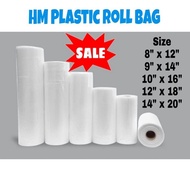 Plastic Bag Roll (Thick) 🔥Direct Factory🔥 Supermarket Giant Plastic Bag - 900gm + per roll