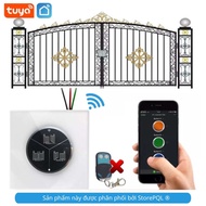 Công tắc Tuya cho cổng tự động LT3X đóng mở bằng điện thoại ra lệnh bằng tiếng việt