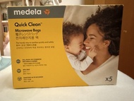全新Medela 蒸氣清潔袋 QUICK CLEAN MICROWAVE BAG
