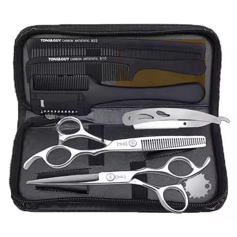 VP Hairdressing Scissors 5.5 6.0Inch Set 440C Japan Professional Barber Scissors Hairdresser Cutting