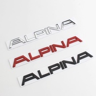 1 x Metal ALPINA  Car Auto Motorcycle Sticker Badge Decal ALPINA  Emblem Sticker