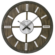 Seiko Large Open Face Wooden Wall Clock QXA782K