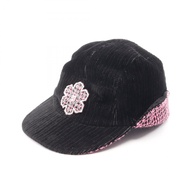 【二手】香奈兒 (Chanel) 帽子，Coco 標誌，斜紋軟呢，燈芯絨，其他，帽子，女士，二手 B