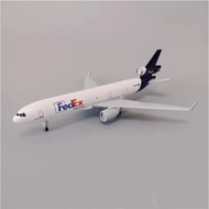 20cm Alloy Metal Air Fedex Express Airlines MD MD-11 Diecast Airplane Model Plane Aircraft With Airp