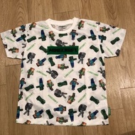 MINECRAFT 男童 110-160碼 POLYESTER 短袖T恤 特價 $69 包郵