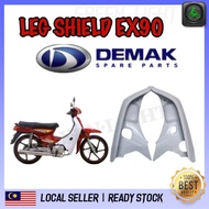 DEMAK LEG SHIELD EX90 -FRONT COVER MOTOR KEPAK PUTIH WHITE KEPOK SAYAP DEPAN EX90