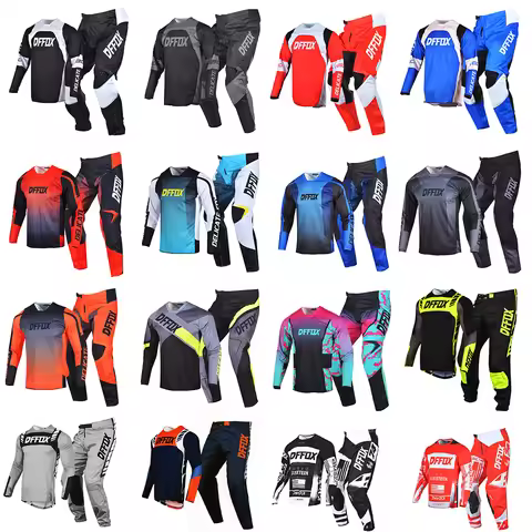 MX Jersey Pants Combo 360 Motocross Dirt bike MTB ATV Adult Racing Gear Set