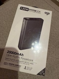 20000mAh 130W PD/PPS Powerbank HYPER20K