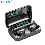 F9-5C TWS Wireless Bluetooth Headphones Tws Earphones Digital Display Heaset Large Capacity Charging