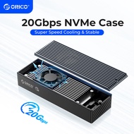 ORICO M.2 NVME SSD Case Type-C M2 SSD Enclosure Built-in Fan for 2230 2242 2260 2280(M2PVC3)