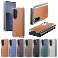 Suitable for Samsung Z TriFold 30% off Fold7/6/5/4 Glory Magic V5V3VS3 Phone Case Leather Texture Ma