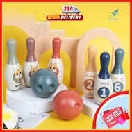 JoyToys Deluxe Colourful Bowling Games Bowl Sport Toys For Kids Mainan Bola Boling Bowling Kanak Kan