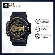 (2 Years Warranty) Casio G-Shock Men's Analog-Digital Watch GA-400GB-1A9 Hip-Hop Series Black Resin 