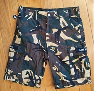 Aape by A Bathing Ape 迷彩短褲 全新貨辦