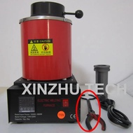 Capacity Electric Melting Furnace Pliers Automatic Gold Melting Oven Accessory Crucible Tong Clamp H