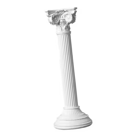 Roman Pillar Statue Greek Column, Modern Photo Prop Gift Greek Statue for Table Desktop Home Living 