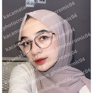 Photochromic cat eyes glasses Wanita 58595