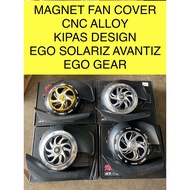 EGO SOLARIZ AVANTIZ MAGNET FAN COVER SPINNER CNC ALLOY FAN DESIGN KIPAS FOR EGO SOLARIZ AVANTIZ EGO 