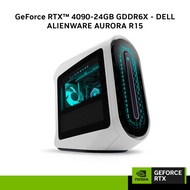 【Pre-Order】 DELL ALIENWARE AURORA R15 GAMING DESKTOP (i7-13700KF | 32G (16X2) | 1TB SSD + 2TB HDD | 