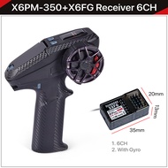 {UU61} DumboRC X6PM-350 2.4กิกะเฮิร์ตซ์6CH สนับสนุน Gyro เครื่องรับส่งวิทยุขนาดเล็ก X6FG/X6DCG/X6FP/