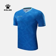 เครื่องแบบ Latihan Sepak Bola KELME Kelme เสื้อยืดแขนสั้นสั่งทำเสื้อผ้ากีฬาเรือธง