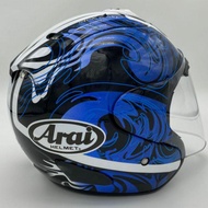 [][Shop Malaysia] RAM3 Riptide Pink Silver Blue Red HELMET ARAI