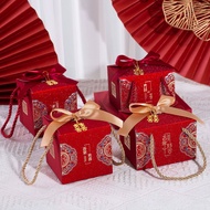 🍒EPA🍒กล่องของขวัญ กล่องแดงวิ้งๆ กล่องขนมไหว้พระจันทร์ ใส่ของรับไหว้แต่งงาน ตรุษจีน  กล่องใส่ของขวัญ