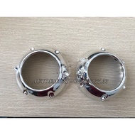 2 cái Chụp mạ xi crom  cho đèn bi cầu xenon (không có Angel Eyes)