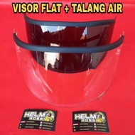 Talang air universal / untuk semua jenis visor helm half face dan full