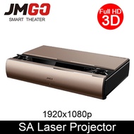 JMGO SA Laser Projector, 1920x1080p, 2200 ANSI Lumens, Full HD Android Beamer, WIFI/Bluetooth, 3D