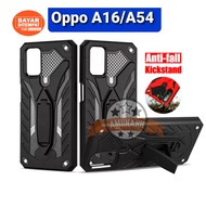 CASE HP OPPO A16 / A54 / A55 CASE HP CASING STANDING BACK KLIP HARD CASE ROBOT NEW COVER