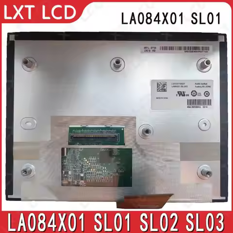 LCD Screen Display Panel For LG Display LA084X01 SL01 SL02 SL03 Automotive Replacement Uconnect 4C U