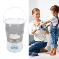 lhome-my Fockety Portable Washing Machine  85W 10L Up to 15 Minute Timer Small Laundry Washer Effect