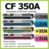 Compatible to H* CF350A 130A CF351A CF352A Color LaserJet Pro MFP M177FW M177 M176n M176 M 176 176n 