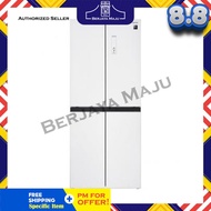 Sharp 480L French Door Inverter Refrigerator SJF489GW (White)