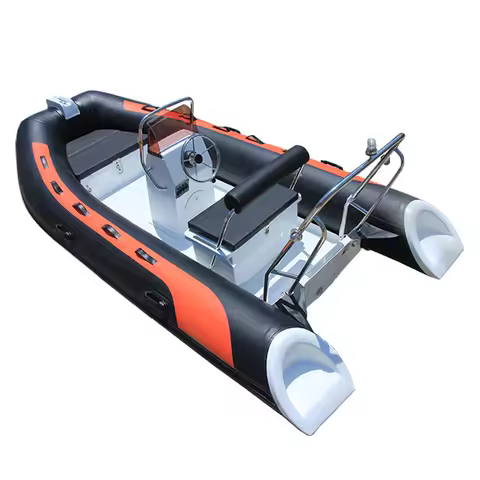CE PVC FiberGlass Customized Color 360 Inflatable Fiberglass Boat