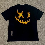 Ready Stock High quality Ricky Is Clown Hell Flame Tee Black RickyisClown